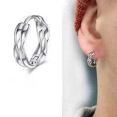 Fashion Simple Double Layer Wave Ear Clip