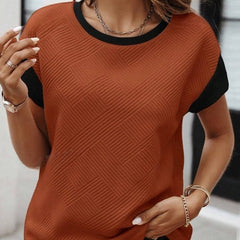 Casual European And American Fashion Women's Wear Top