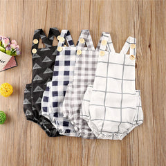 Toddler Baby Boys Romper Summer Newborn Baby Girls Sleeveles