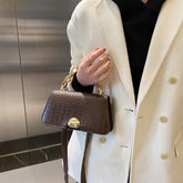 Retro Messenger Bag Simple Small Square Bag