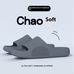 Men's Summer Slip-on Thick-soled Slippers For Outer Wear