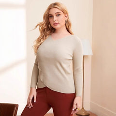 Large Women's Base Knitted Sweater