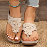 Flip-Flops Casual Wedge Platform Beach Shoes