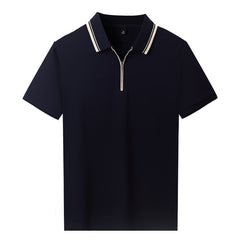 Short-sleeved T-shirt Lapel Casual Polo Shirt For Men