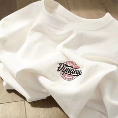 Men's Loose Round Neck Pure Cotton Tops