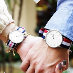 Quartz Ultrathin And Simple Belt Men's Watch