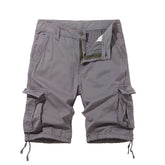 Spring Men's Cargo Shorts Multi-pocket Plus Size