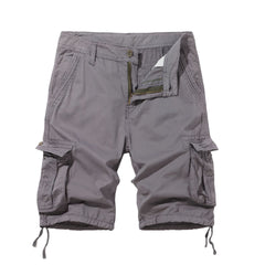 Spring Men's Cargo Shorts Multi-pocket Plus Size