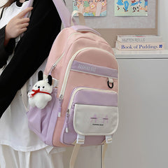 Multi-layer Oversized Backpack For Junior High School Students