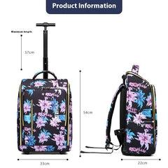 Trolley Backpack Double-shoulder Travel Ultra Light Draw-bar Luggage