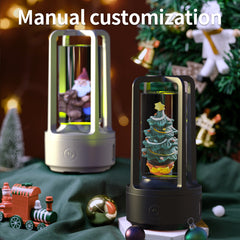 No Accessories 2 In 1 DIY Audio Crystal Light And Bluetooth-compatible Speaker Gift Touch Resin Night Light