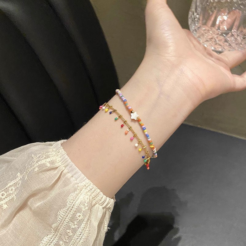 Niche All-match Exquisite Woven Bracelet