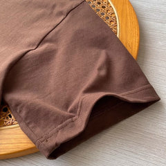 Men's Youth Half Sleeve T-shirt Loose Plus Size