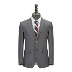 Men's All-match Casual Bamboo Fiber Suit Suit