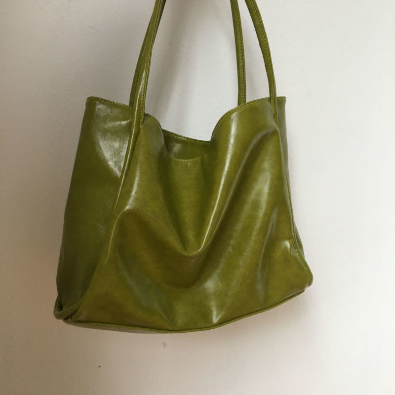 New Texture Large Capacity Handbag