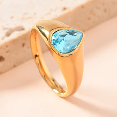Light Luxury High-grade Titanium Steel No Fading Ring