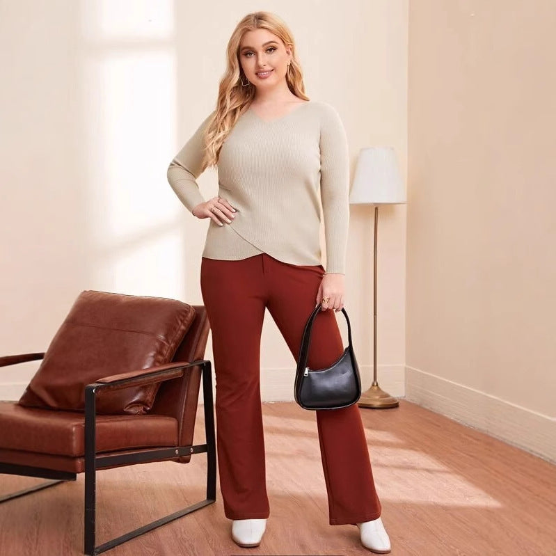 Large Women's Base Knitted Sweater