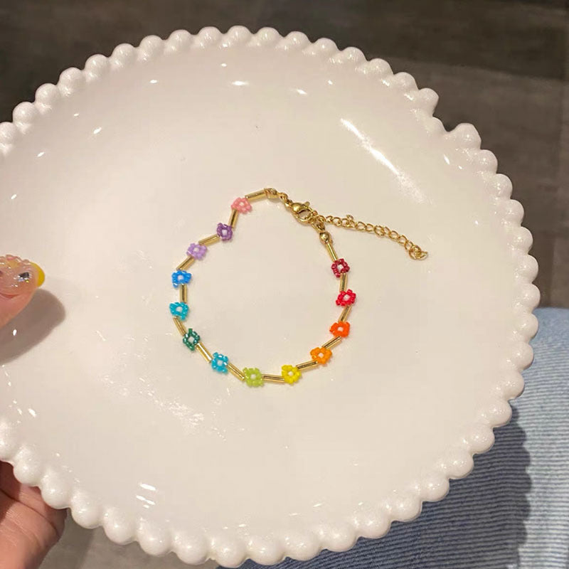 Niche All-match Exquisite Woven Bracelet