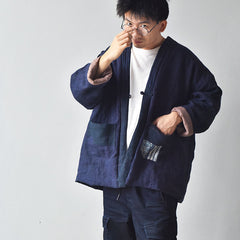 Loose Cardigan Retro Chinese Style Cotton Coat